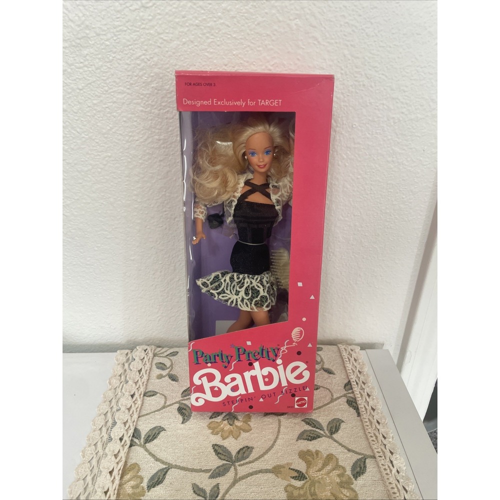 Vintage 1990 Barbie Party Pretty Target  Mattel  Number 5955